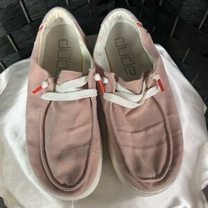 Hey Dude Women's Pink Casual Shoes